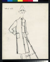 Cashin's illustrations of coat designs. b077_f07-13