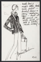 Cashin's illustrations of fur coat designs for H.B.A. Fur Corp.  f05-13