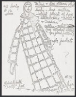 Cashin's illustrations of fur coat designs for R.R.G.  f02-38