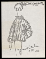 Cashin's illustrations of fur coat designs for R.R.G.  f02-25