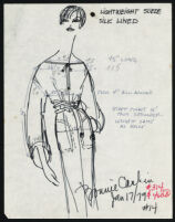 Cashin's illustrations of ready-to-wear designs for Alex Gropper. f01-10