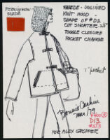 Cashin's illustrations of ready-to-wear designs for Alex Gropper. f03-14