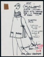Cashin's illustrations of ready-to-wear designs for Alex Gropper. f03-18