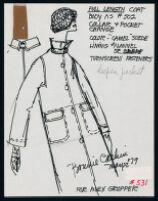 Cashin's illustrations of ready-to-wear designs for Alex Gropper. f03-21
