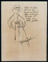 Cashin's illustrations of ready-to-wear designs for Alex Gropper. f05-08