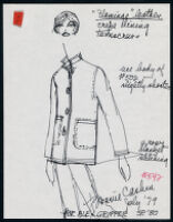 Cashin's illustrations of ready-to-wear designs for Alex Gropper, Spring 1980 collection. f06-03