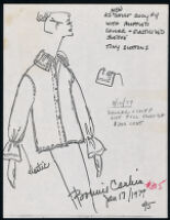 Cashin's illustrations of ready-to-wear designs for Alex Gropper. f08-18