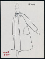 Cashin's illustrations of ready-to-wear designs for Russell Taylor, Early Spring 1978 collection. f02-01