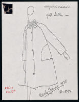 Cashin's illustrations of ready-to-wear designs for Russell Taylor, Early Spring 1978 collection. f02-02