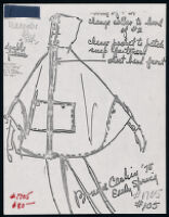 Cashin's illustrations of ready-to-wear designs for Russell Taylor, Early Spring 1978 collection. f02-14