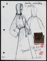Cashin's illustrations of ready-to-wear designs for Russell Taylor, Fall 1978 collection. f03-16