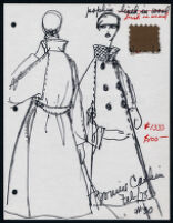 Cashin's illustrations of ready-to-wear designs for Russell Taylor, Fall 1978 collection. f03-19
