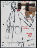 Cashin's illustrations of ready-to-wear designs for Russell Taylor, Fall 1978 collection. f03-10