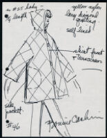 Cashin's illustrations of ready-to-wear designs for Russell Taylor, Fall 1978 collection. f04-24
