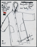 Cashin's illustrations of ready-to-wear designs for Russell Taylor, Fall 1978 collection. f04-25