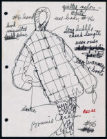 Cashin's illustrations of ready-to-wear designs for Russell Taylor, Fall 1978 collection. f04-33