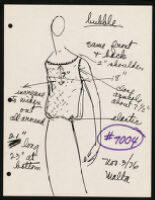 Cashin's illustrations of handknit designs for Irene Sammet, Laine House, ... f05-06