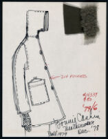 Cashin's illustrations of ready-to-wear designs for Russell Taylor, Fall 1979 collection. f01-08