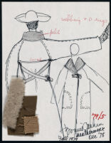 Cashin's illustrations of ready-to-wear designs for Russell Taylor, Fall 1979 collection. f01-07