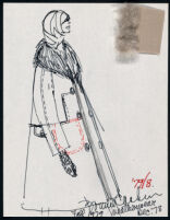 Cashin's illustrations of ready-to-wear designs for Russell Taylor, Fall 1979 collection. f01-10