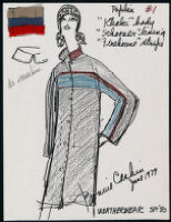 Cashin's illustrations of ready-to-wear designs for Russell Taylor, Spring 1980 collection. b046_f06-01