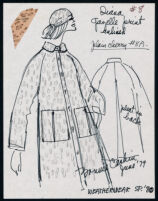 Cashin's illustrations of ready-to-wear designs for Russell Taylor, Spring 1980 collection. b046_f06-09