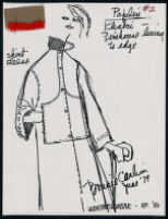 Cashin's illustrations of ready-to-wear designs for Russell Taylor, Spring 1980 collection. b046_f06-02