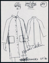 Cashin's illustrations of ready-to-wear designs for Russell Taylor, Spring 1980 collection. b046_f06-10
