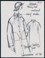Cashin's illustrations of ready-to-wear designs for Russell Taylor, Spring 1980 collection. b046_f06-12