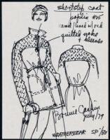 Cashin's illustrations of ready-to-wear designs for Russell Taylor, Spring 1980 collection. b046_f06-26