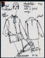 Cashin's illustrations of ready-to-wear designs for Russell Taylor, Spring 1980 collection. b046_f06-34