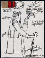 Cashin's illustrations of ready-to-wear designs for Russell Taylor, Spring 1980 collection. b046_f06-04
