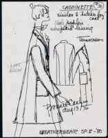 Cashin's illustrations of "Cashinette" designs for Russell Taylor, Spring II, 1980 collection. f07-04