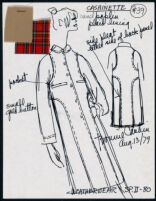 Cashin's illustrations of "Cashinette" designs for Russell Taylor, Spring II, 1980 collection. f07-07