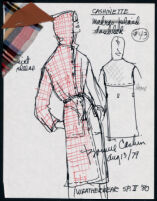 Cashin's illustrations of "Cashinette" designs for Russell Taylor, Spring II, 1980 collection. f07-11