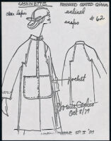 Cashin's illustrations of "Cashinette" designs for Russell Taylor, Spring II, 1980 collection. f07-13