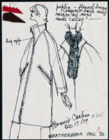Cashin's illustrations of ready-to-wear designs for Russell Taylor, Fall 1980 collection. b048_f02-05
