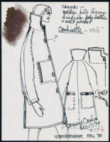 Cashin's illustrations of ready-to-wear designs for Russell Taylor, Fall 1980 collection. b048_f02-07
