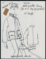 Cashin's illustrations of ready-to-wear designs for Russell Taylor, Fall 1980 collection. b048_f02-15