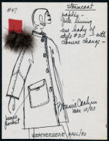 Cashin's illustrations of ready-to-wear designs for Russell Taylor, Fall 1980. b048_f03-20