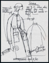 Cashin's illustrations of ready-to-wear designs for Russell Taylor, Fall 1980. b048_f03-27