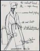 Cashin's illustrations of ready-to-wear designs for Russell Taylor, Fall 1980. b048_f03-14