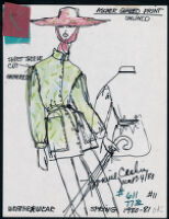 Cashin's illustrations of ready-to-wear designs for Russell Taylor. b048_f04-21