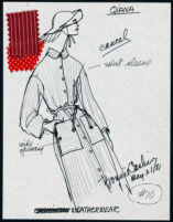 Cashin's illustrations of ready-to-wear designs for Russell Taylor, Spring 1982 collection. f01-10