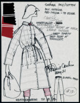 Cashin's illustrations of ready-to-wear designs for Russell Taylor, Spring 1982 collection. f01-12