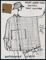 Cashin's illustrations of ready-to-wear designs for Russell Taylor, Spring 1980 - 1981 collection. b048_f05-10