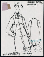 Cashin's illustrations of ready-to-wear designs for Russell Taylor, Spring 1980 - 1981 collection. b048_f05-25