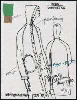 Cashin's illustrations of ready-to-wear designs for Russell Taylor, Spring 1980 - 1981 collection. b048_f05-30