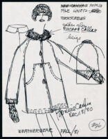 Cashin's illustrations of ready-to-wear designs for Russell Taylor, Fall 1981 collection. b050_f01-25