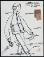 Cashin's illustrations of ready-to-wear designs for Russell Taylor, Fall 1981 collection. b050_f01-42